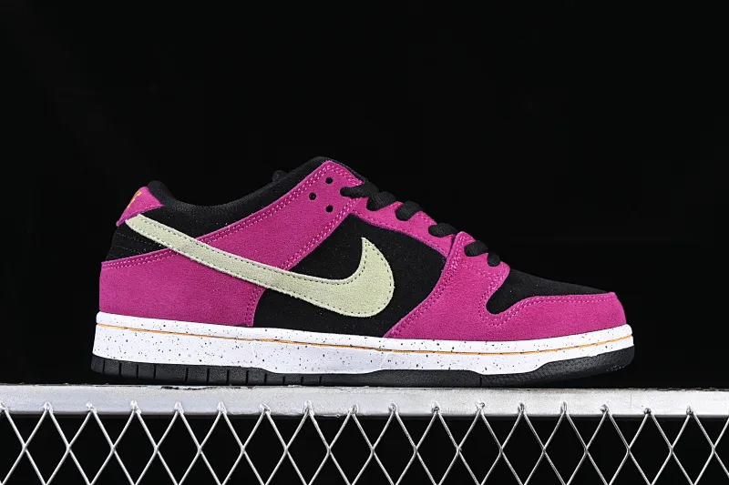 All Categories Nk SB Dunk Series Nk SB Dunk Low Low-top Shoes Nk Dunk SB Low SP Black Rose Red Retro Low-top Casual Sports Skateboard Shoes BQ6817-501